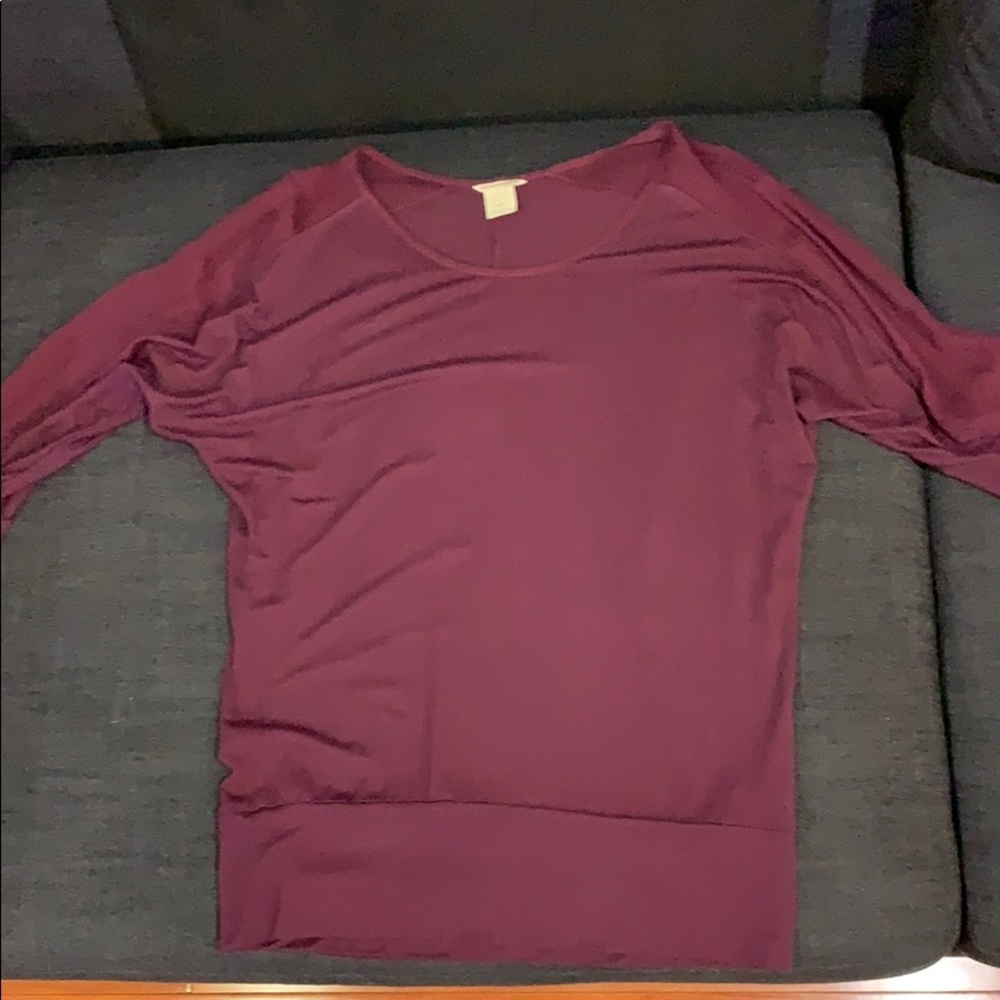 Luxurious cotton 3/4 sleeve Club Monaco top